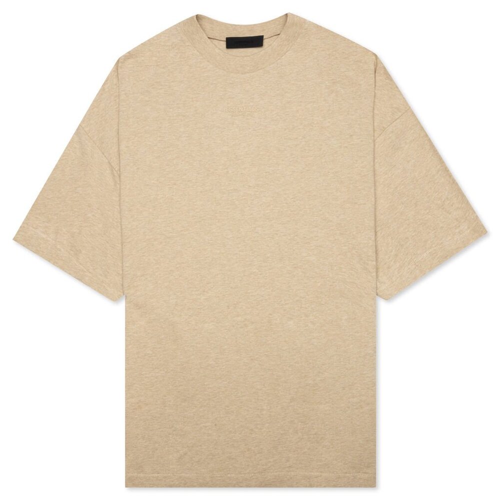 Fear of God Essentials, Men’s Short Sleeved Tee in Gold Heather, Size XXL